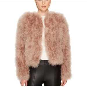 Lamarque deora feather jacket